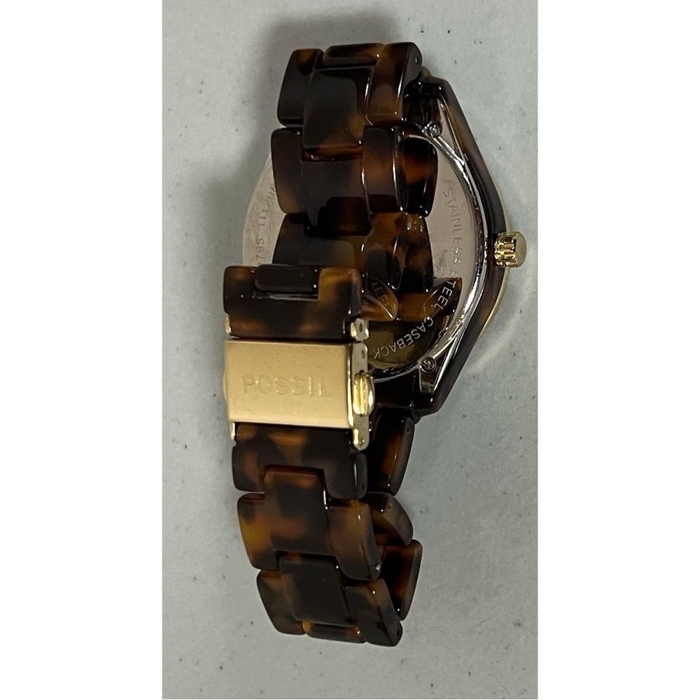 Fossil Brown ‘Stella’ Multifunction Tortoise Resi… - image 3